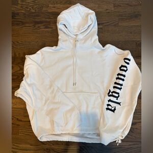 Men’s YoungLA White Hoodie | Size L